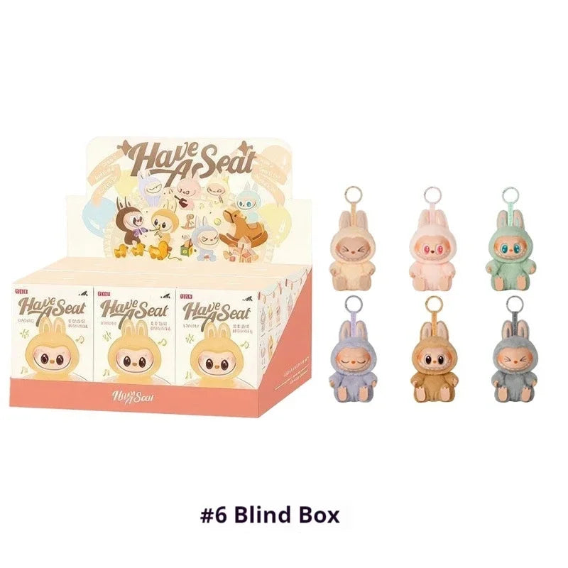 Labubu 2nd Gen Party Series Keychain Gift