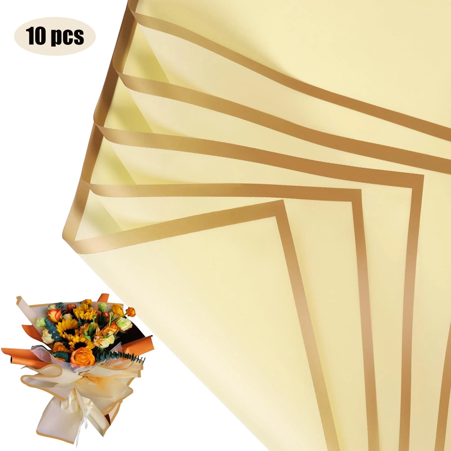 Flower Wrapping Paper Sheets