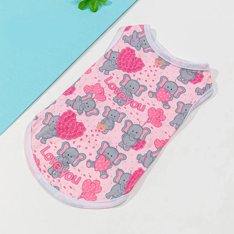 Cute Cat Clothes Yorkshire T-shirt