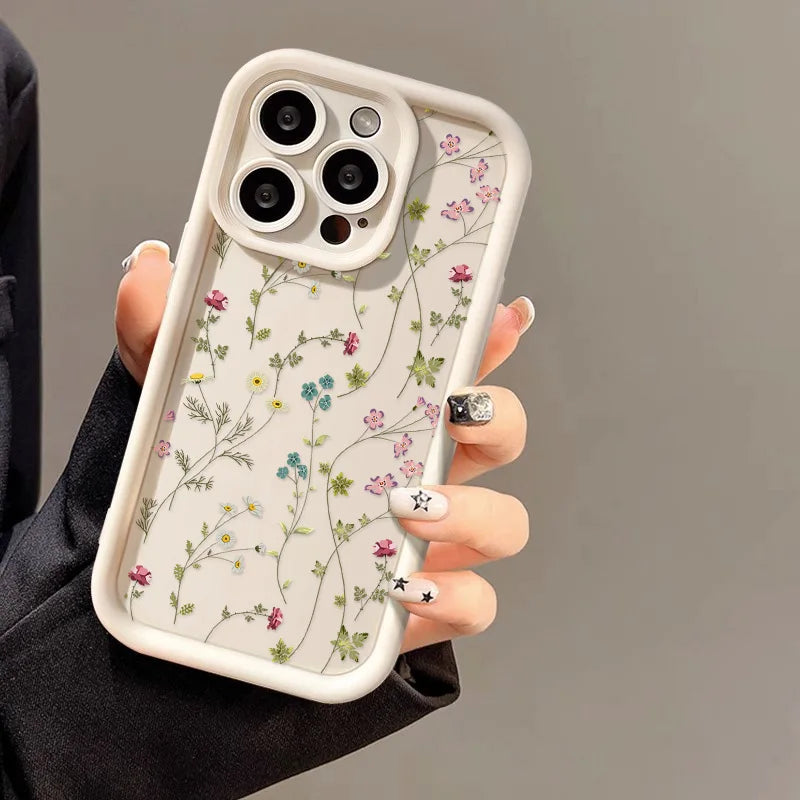 Flower Silicone iPhone Case Cover