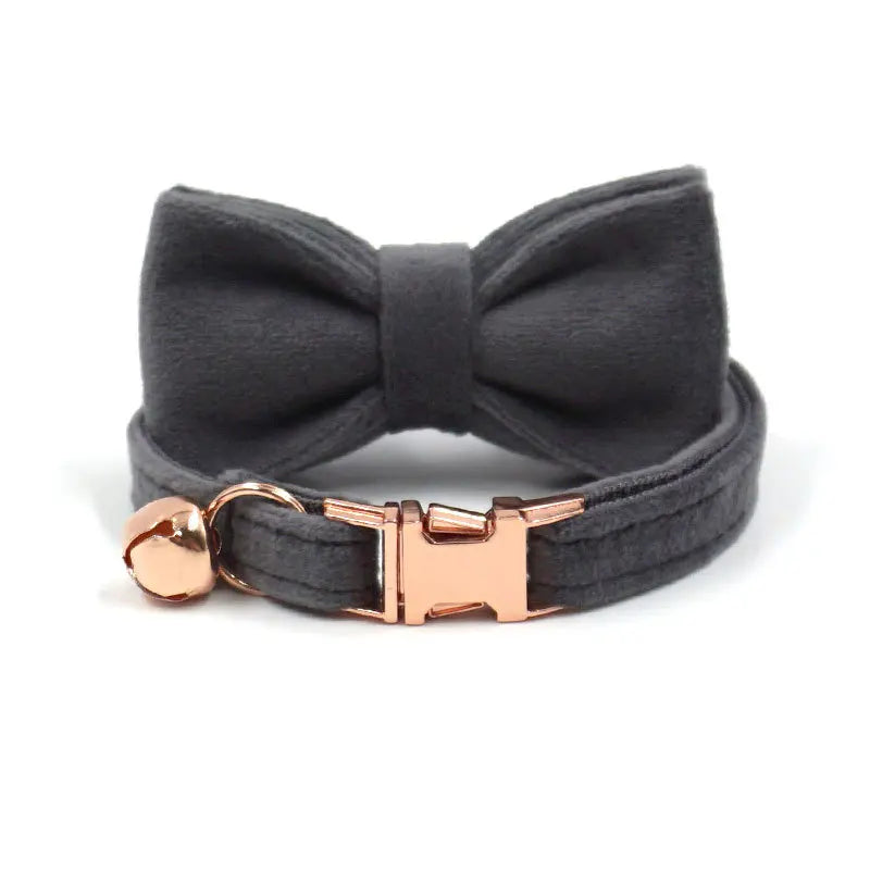 Personalized Velvet Cat Collar