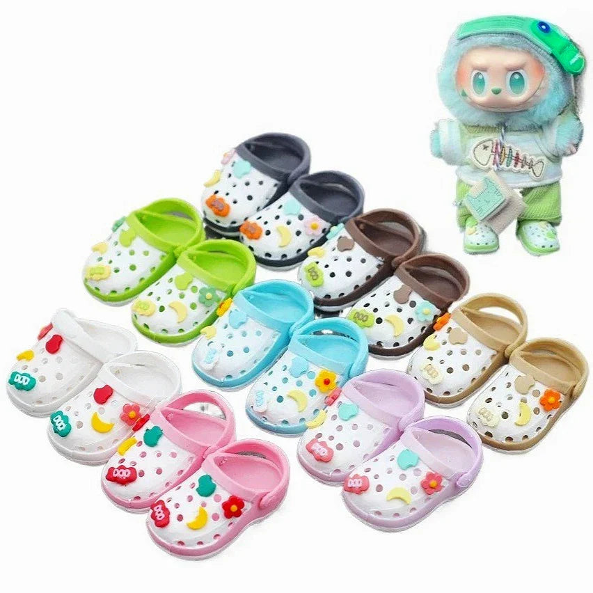 POP MART Labubu Doll 3.0 Slipper Shoes – 17cm Accessory Set