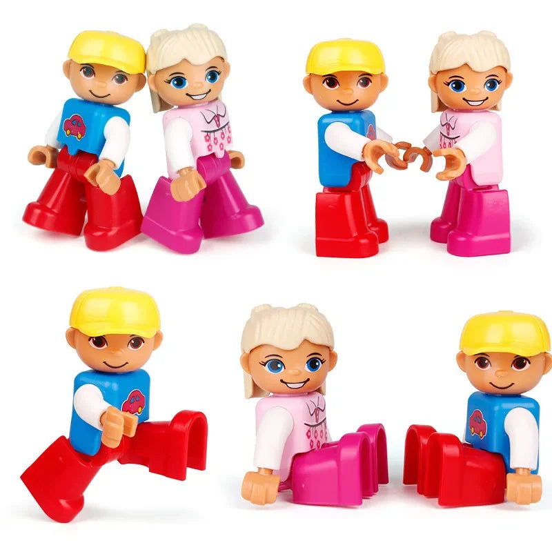 City Careers Action Figures Blocks