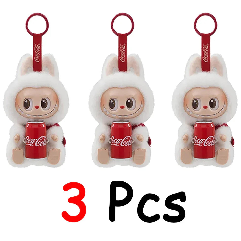 Pop Mart Labubu Monsters Batimento Cardíaco Macaron Pendant