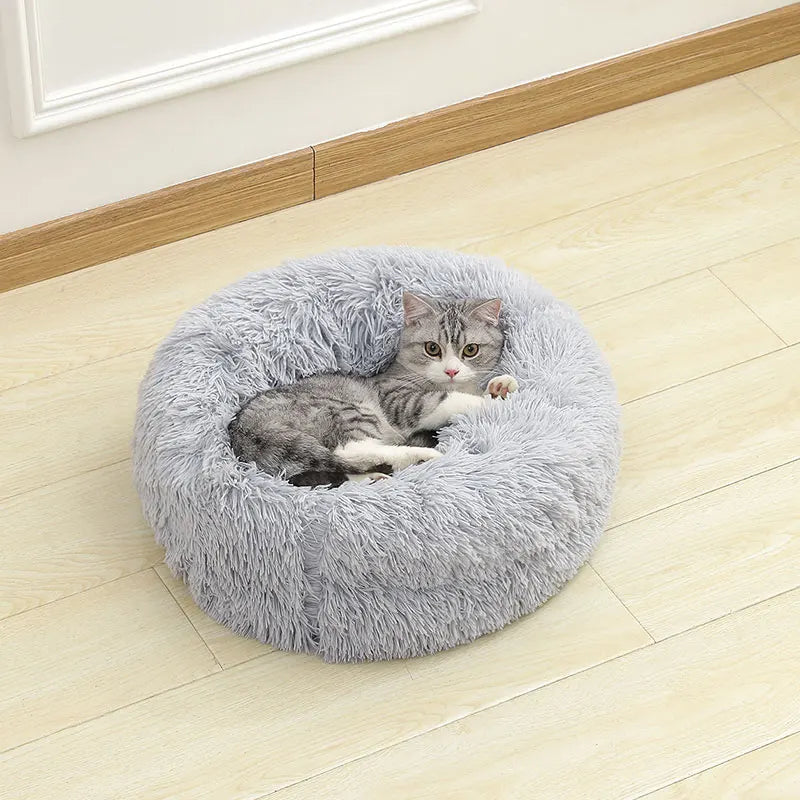 Cozy Plush Dog Bed House
