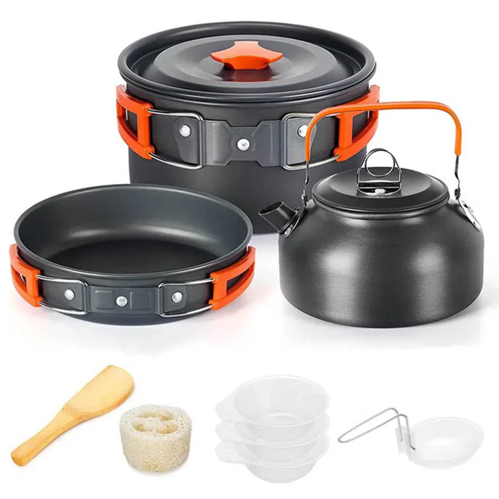 Outdoor Non-Stick Cookware Kit