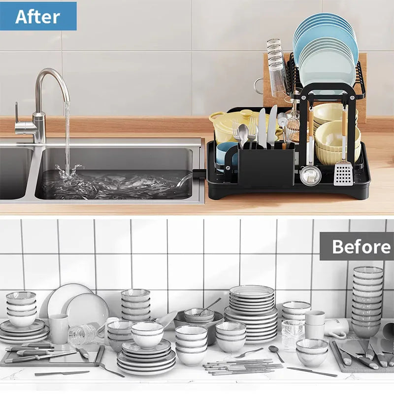 Kitchen Drying Storage Rack