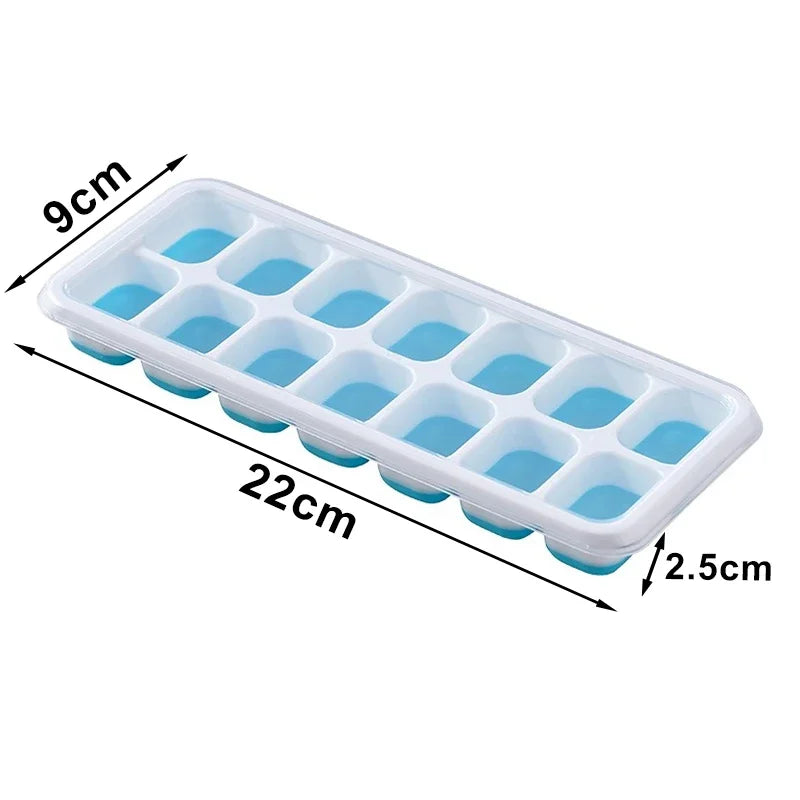 14-Cube Silicone Ice Tray