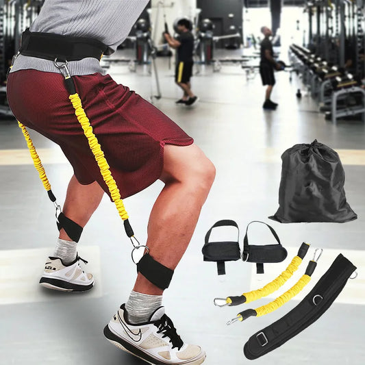 Adjustable Leg Resistance Bands Set