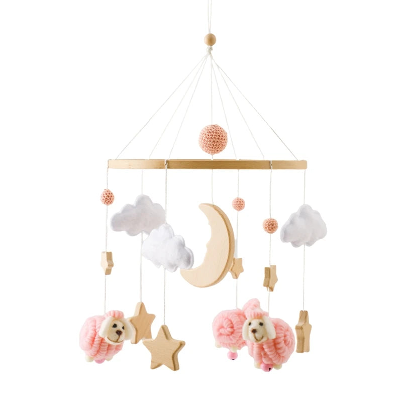 Felt Animal Baby Crib Mobile