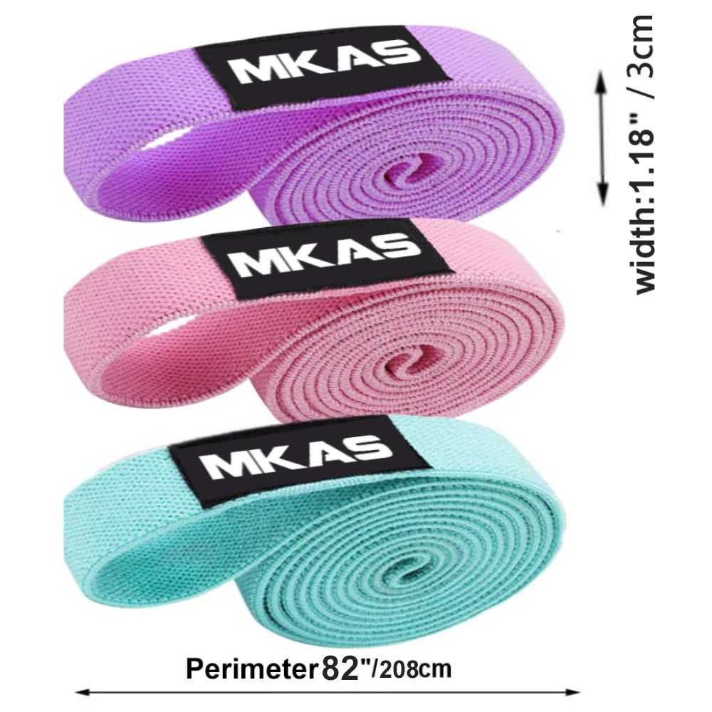 MKAS Long Resistance Band Set
