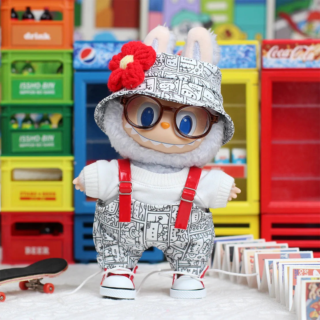 Labubu Doll Assault Suit Outfit