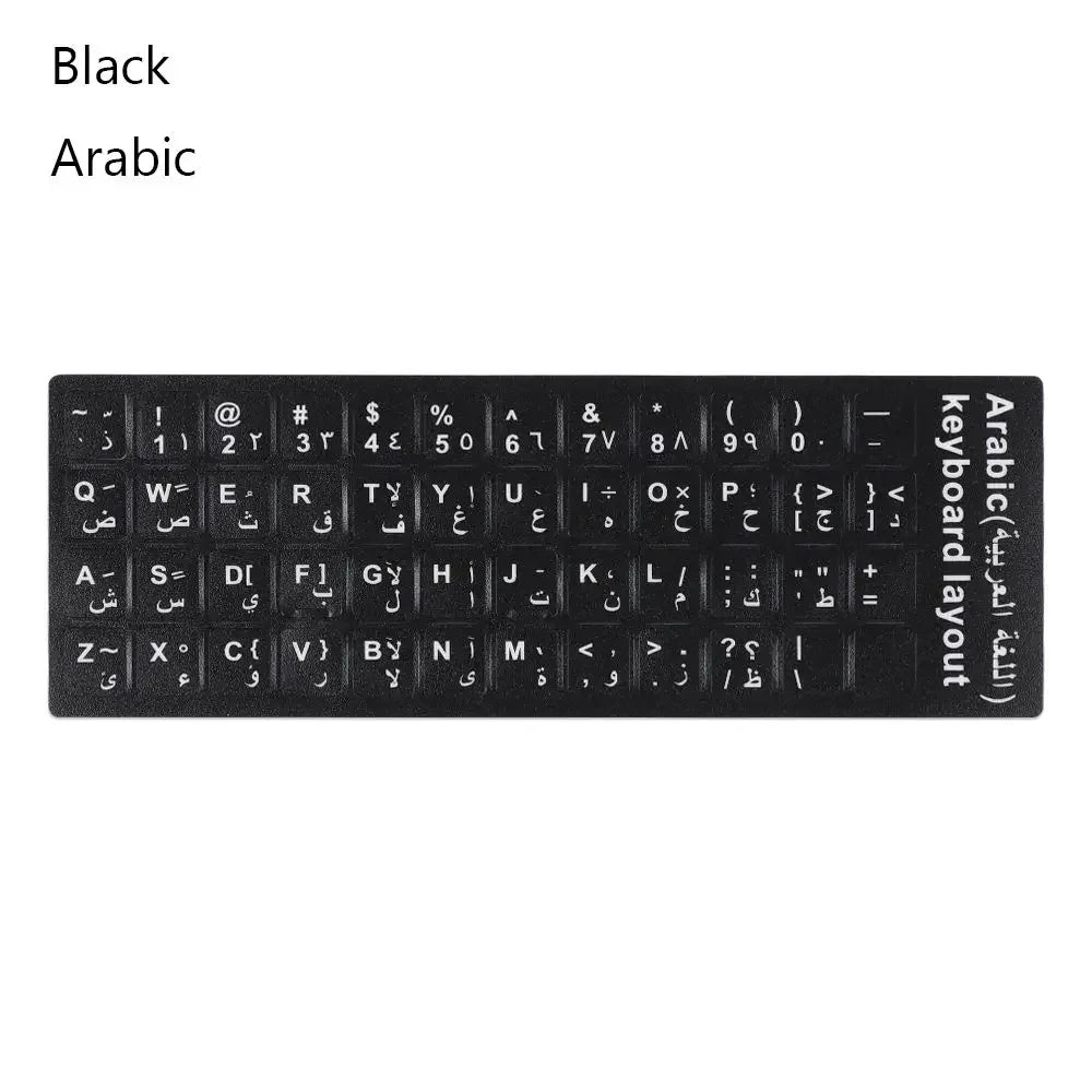 Multi-Language Keyboard Sticker Set