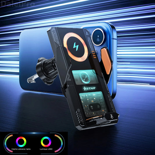 Magnetic Car Wireless Charger Mount