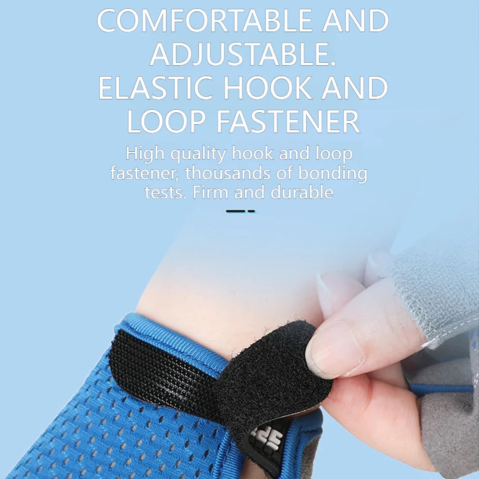 Kids Half Finger Sports Gloves