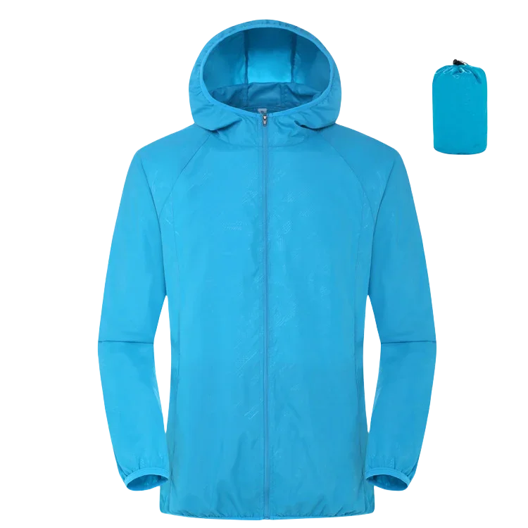 Unisex Waterproof Camping Rain Jacket