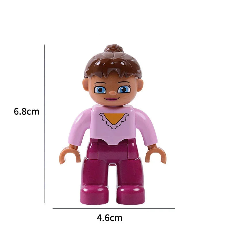 City Careers Action Figures Blocks