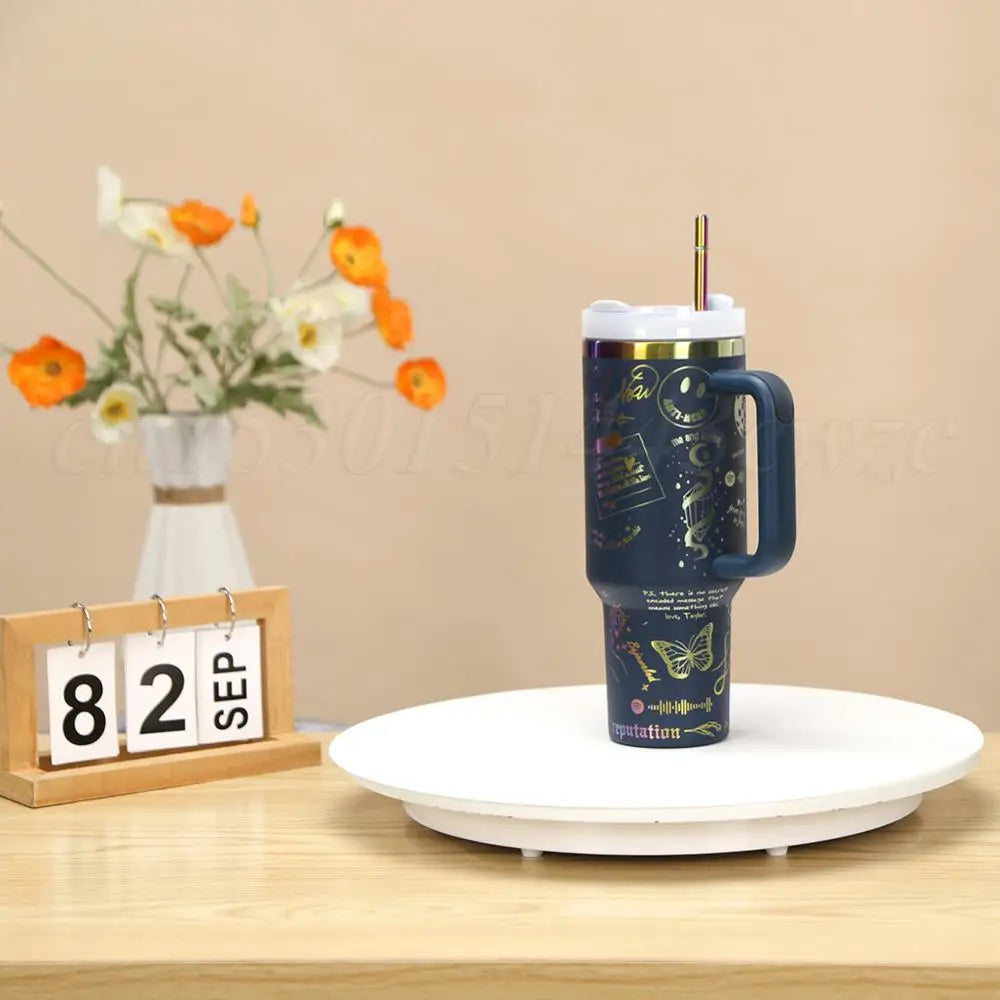 40oz Vacuum Insulated Car Mug