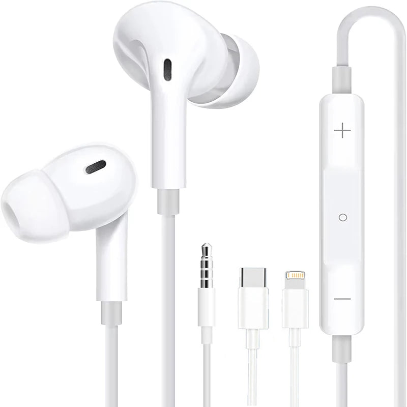 SLUTLI Original Wired Earphones for iPhone