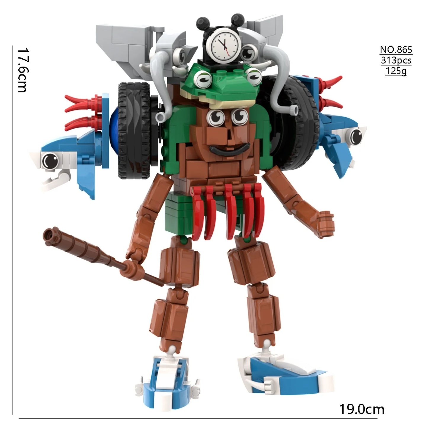 Italian Brainrot Bricks Figures