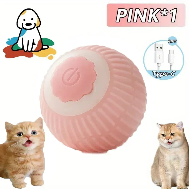 Rechargeable Interactive Cat Ball Toy