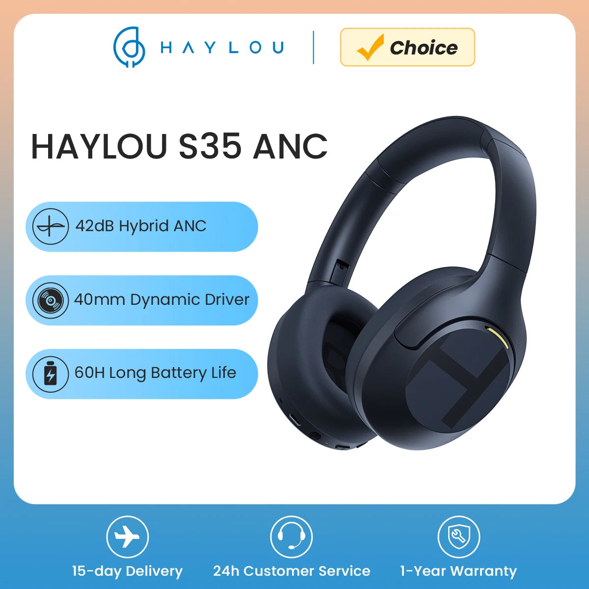 HAYLOU S35 ANC Headphones