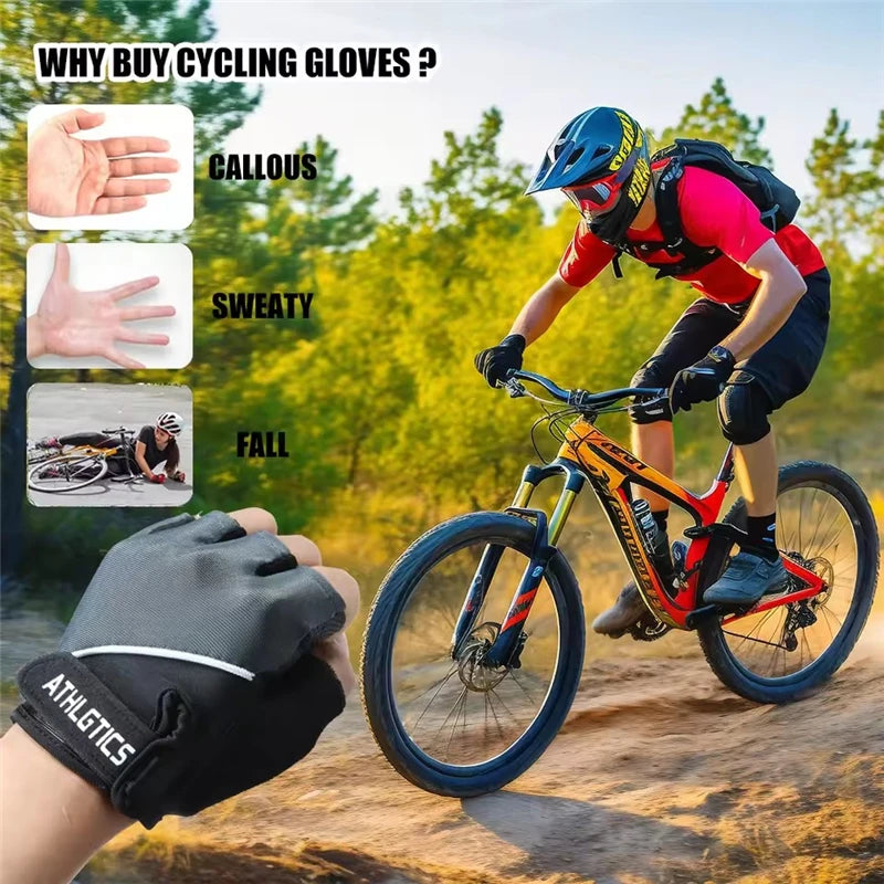 Breathable Half Finger Sports Gloves