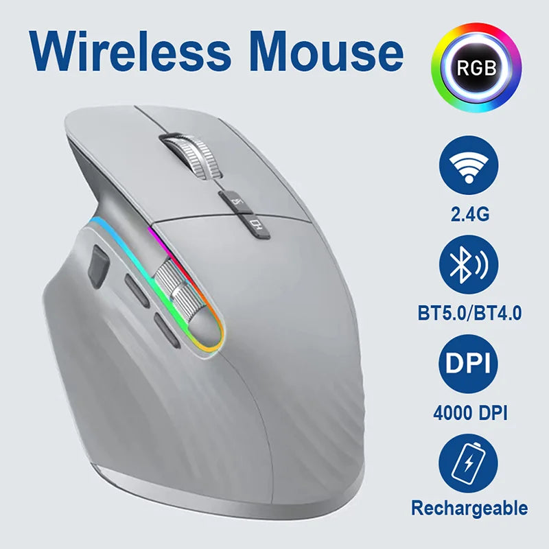 JOMAA RGB Bluetooth Wireless Mouse