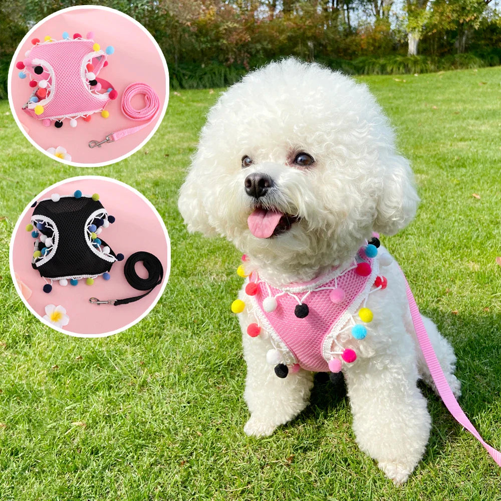 Breathable Cooling Pet Harness Set