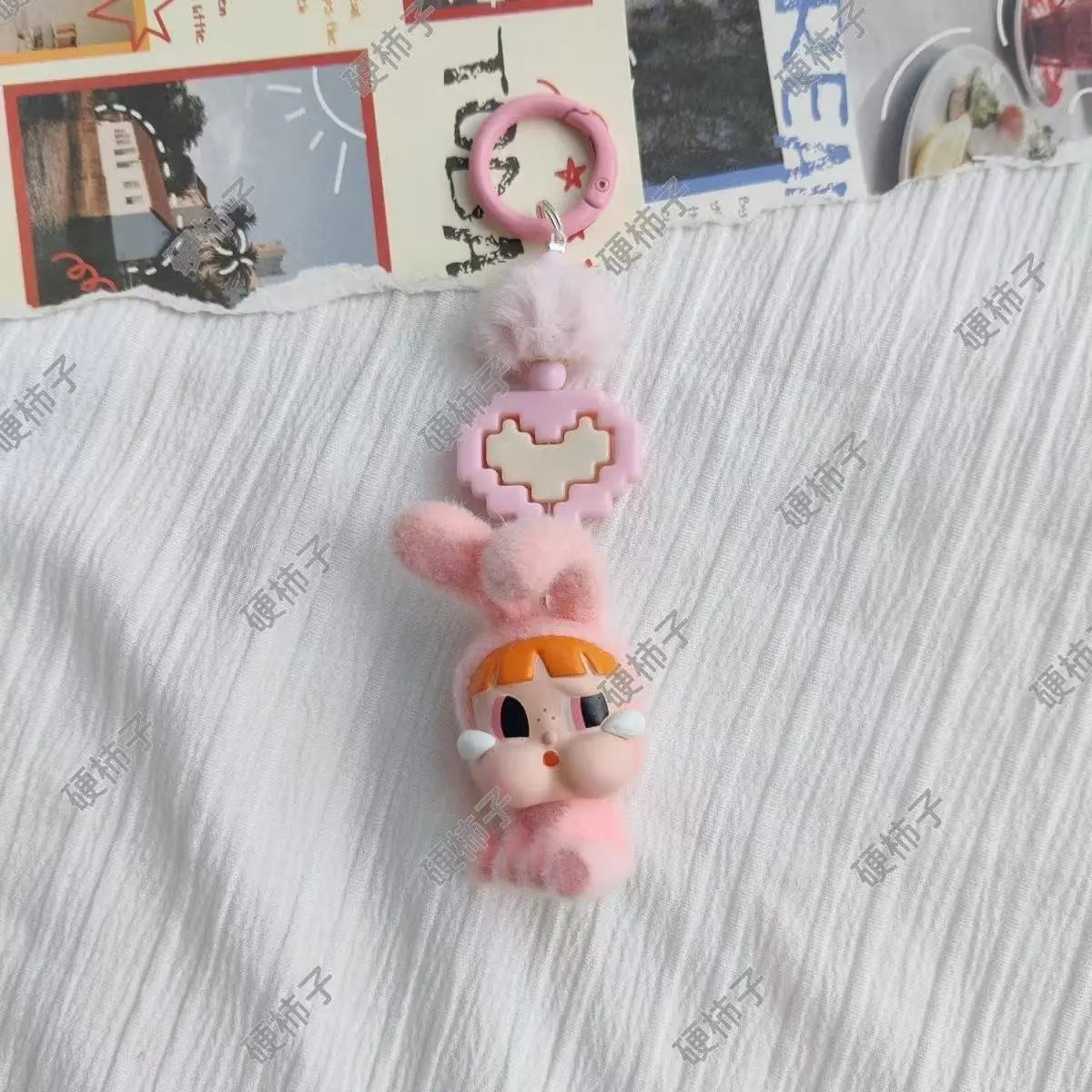 Kawaii Labubu CryBaby Keychain Pendant