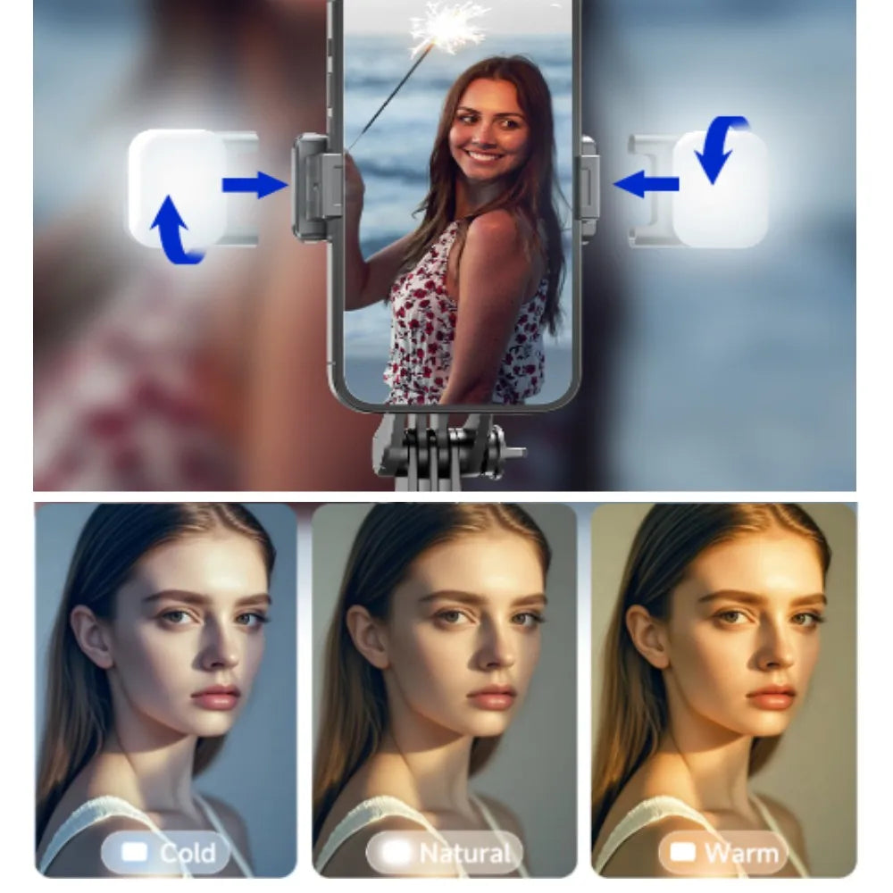 BSLIUFANG 360° Selfie Tripod