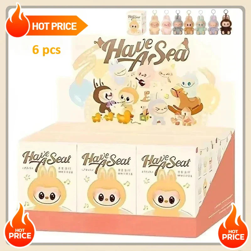 MINISO Macaron Labubu Plush Blind Box