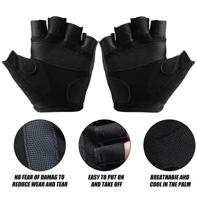 Breathable Half Finger Sports Gloves
