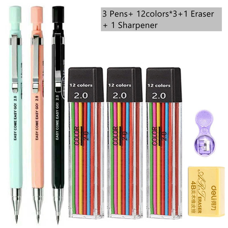 2.0mm Mechanical Pencil Set