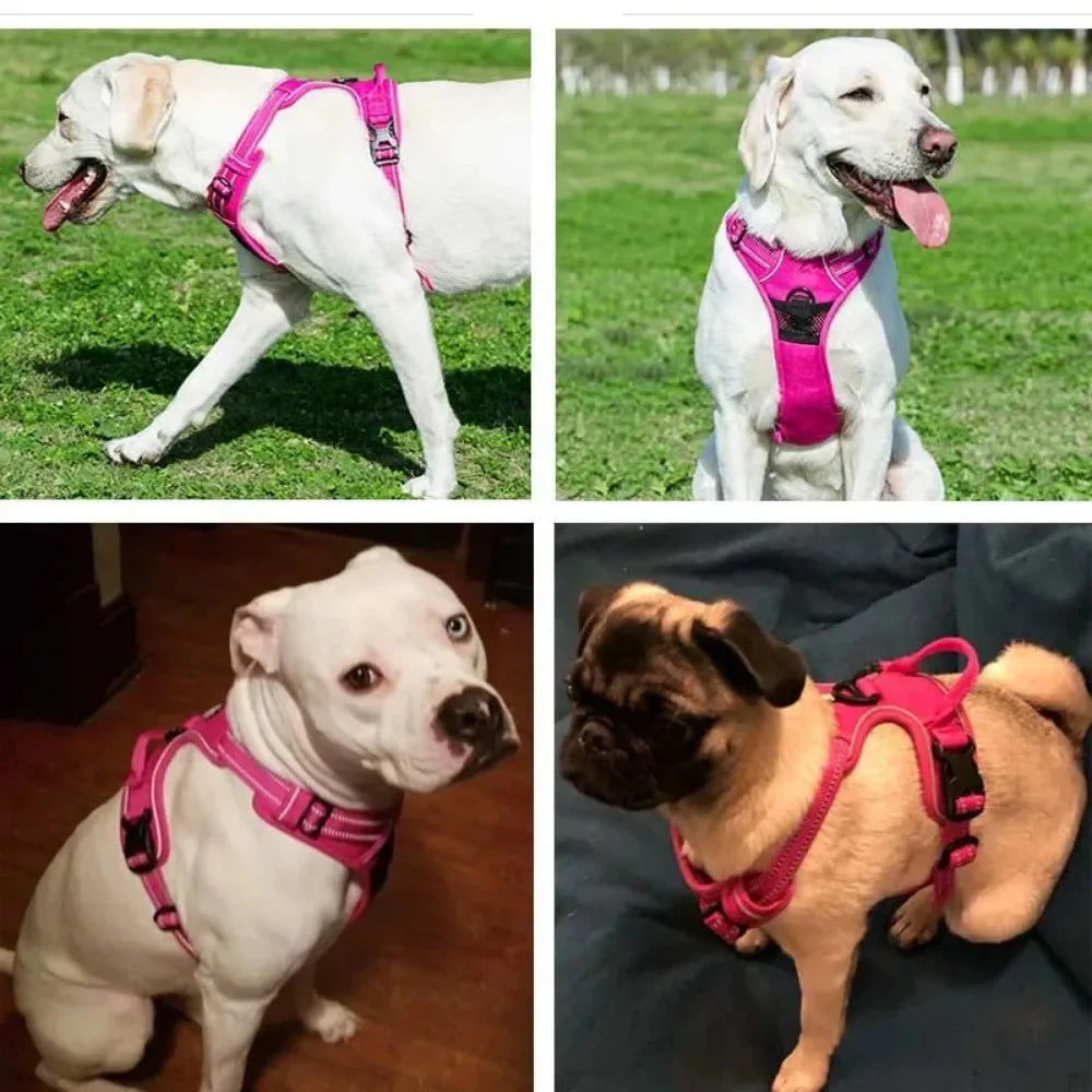 Reflective Adjustable Pet Harness Vest