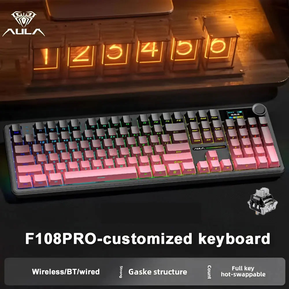 AULA F108 Pro Keyboard