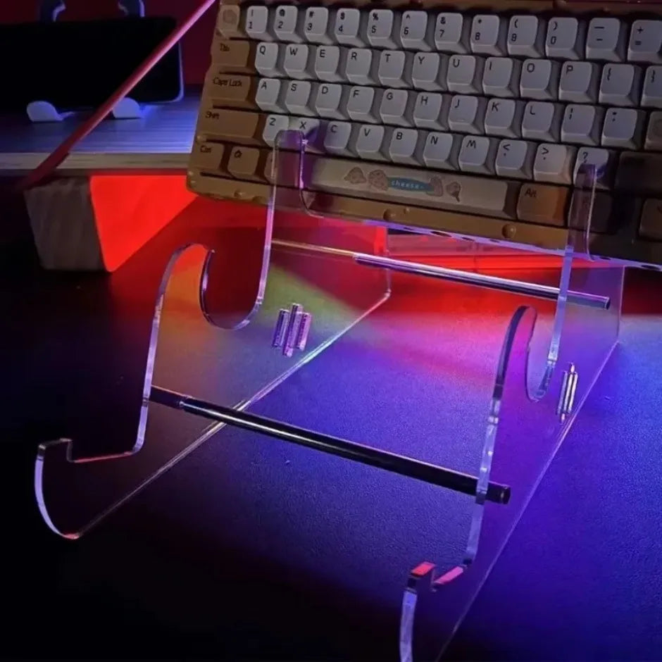 Transparent Acrylic Keyboard Stand