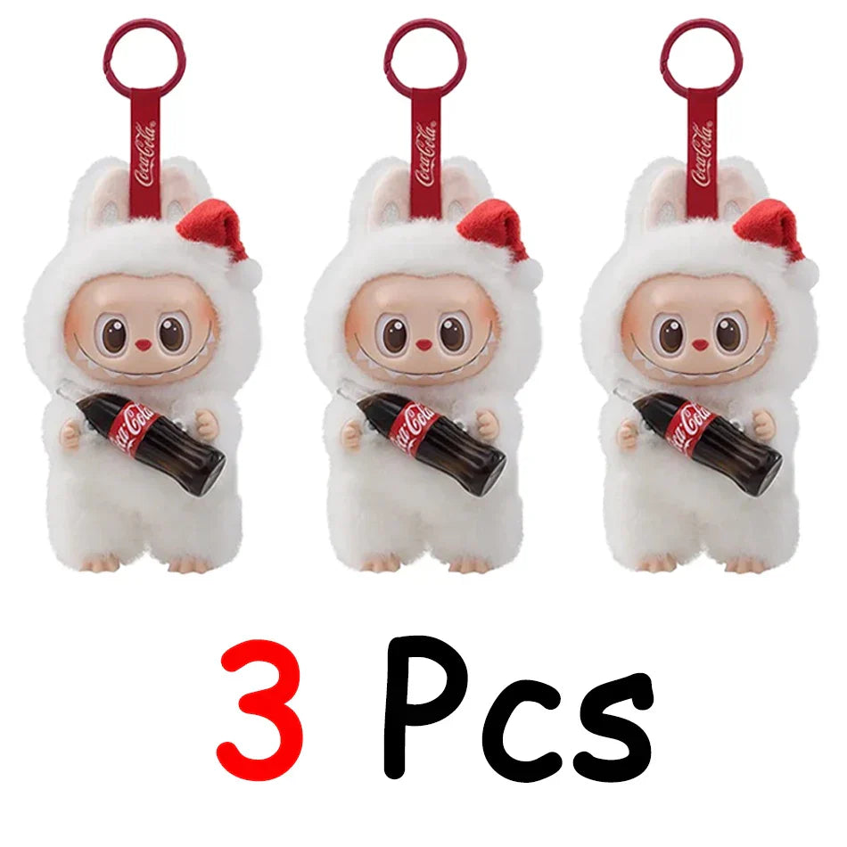 Pop Mart Labubu Monsters Batimento Cardíaco Macaron Pendant