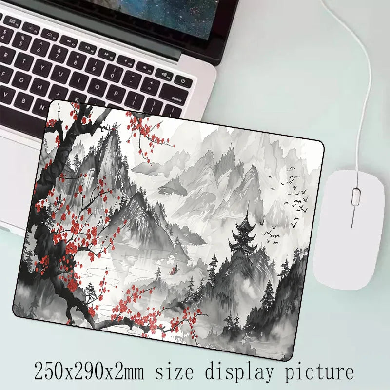 MRGLZY Sakura Scenery Gaming Mousepad
