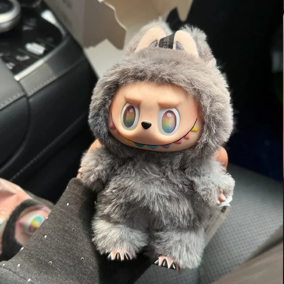 Labubu 2.3 Flocking Pendant Keychain