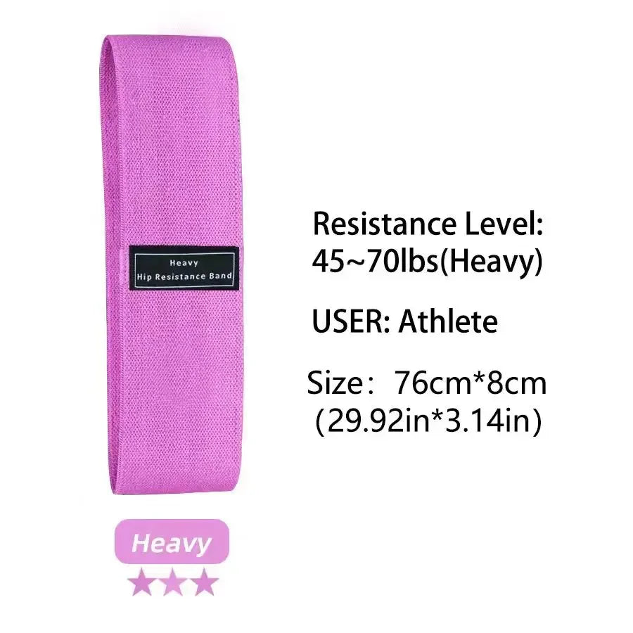 Fabric Resistance Hip Booty Bands