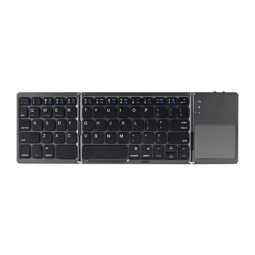 Folding Bluetooth Keyboard with Touchpad