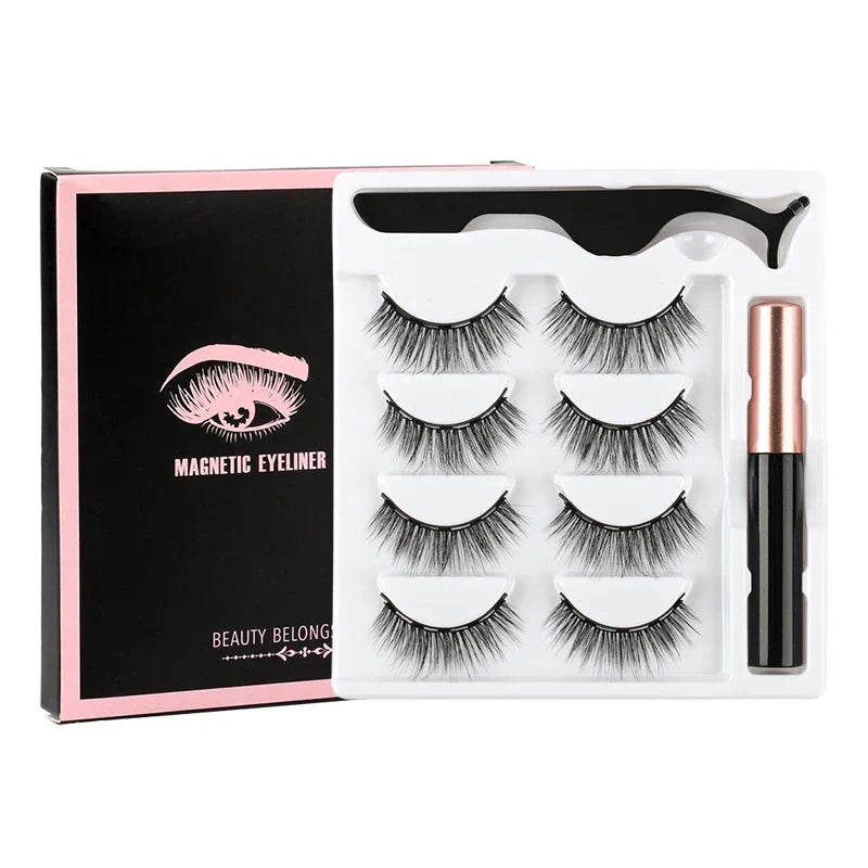 Magnetic 3D Mink Eyelashes Pair