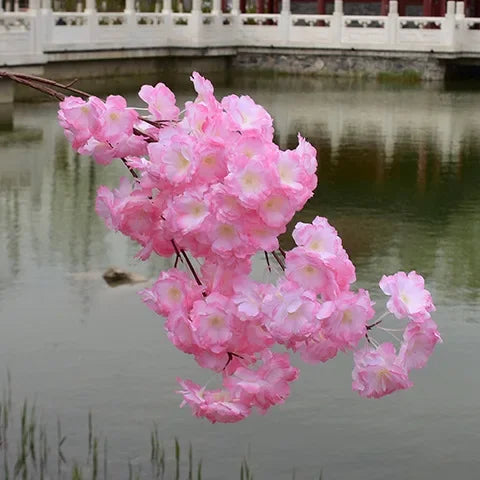 Artificial Cherry Blossom Branch