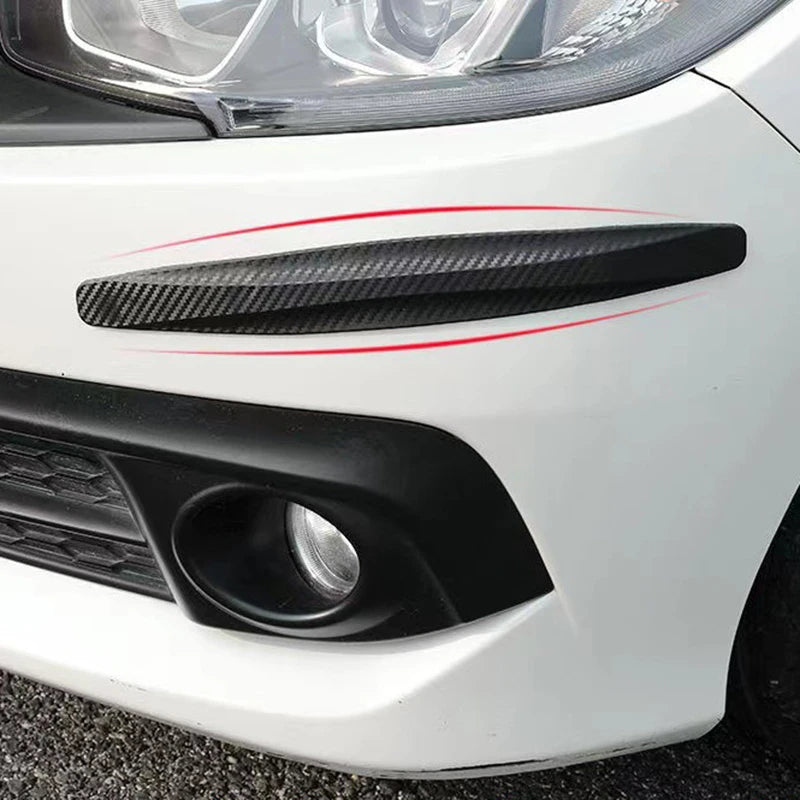 2pcs Car Bumper Protector Strips