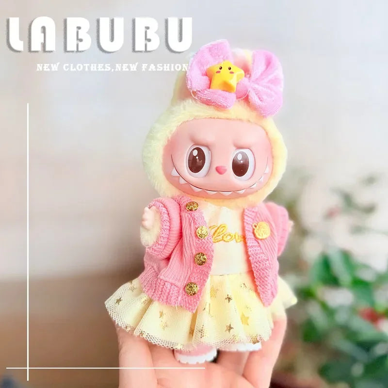 Labubu 3.0 Macaron Outfit Set