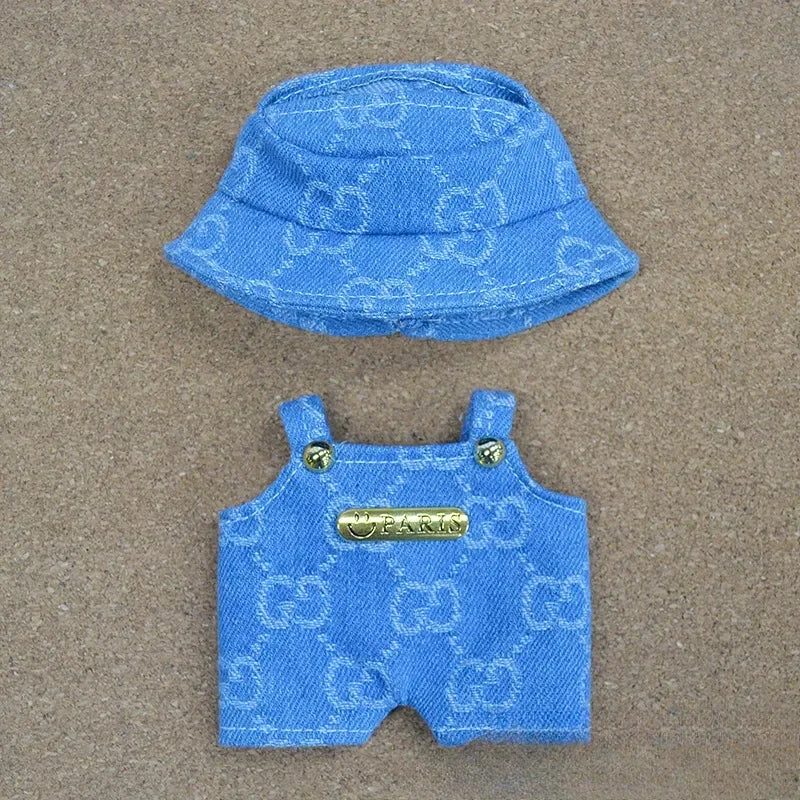Labubu Denim Paris Doll Outfit