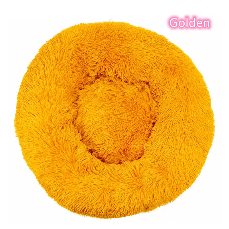 Super Soft Plush Donut Bed