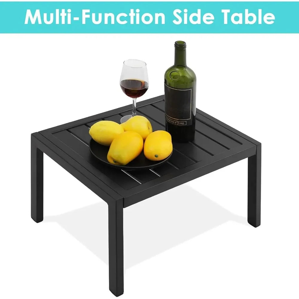 ZUIYU Adjustable Patio Chaise Lounge Set