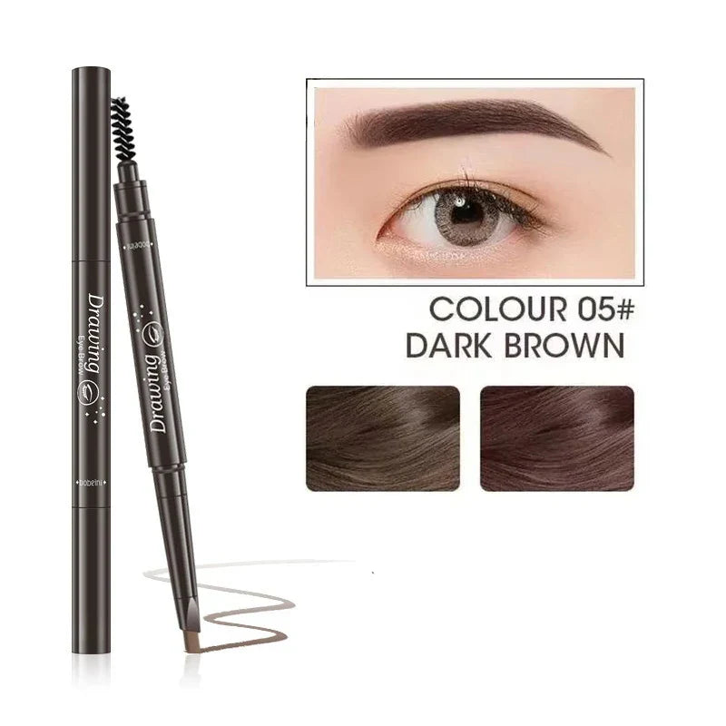 2-in-1 Waterproof Eyebrow Pencil
